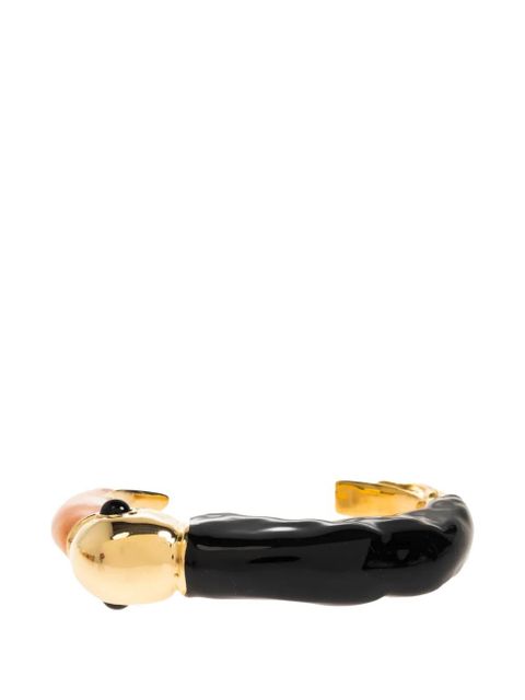 Chloé Tropicus toucan-motif cuff bracelet - Gold - zdjęcie produktu nr 2