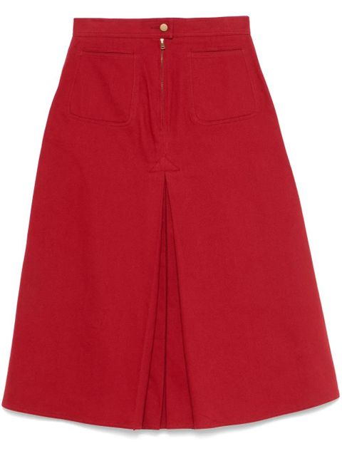 Max Mara Rock midi skirt - Red - zdjęcie produktu nr 1