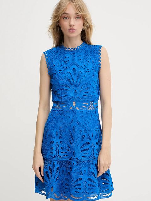 Morgan sukienka kolor niebieski mini rozkloszowana ROSLI - zdjęcie produktu nr 1