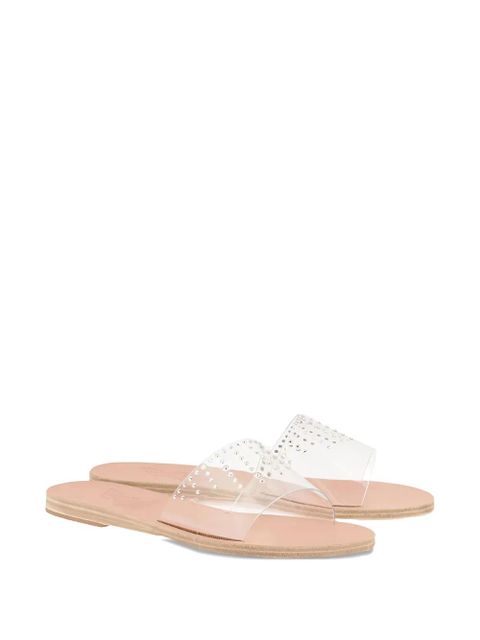Ancient Greek Sandals Tessa embellished sandals - White