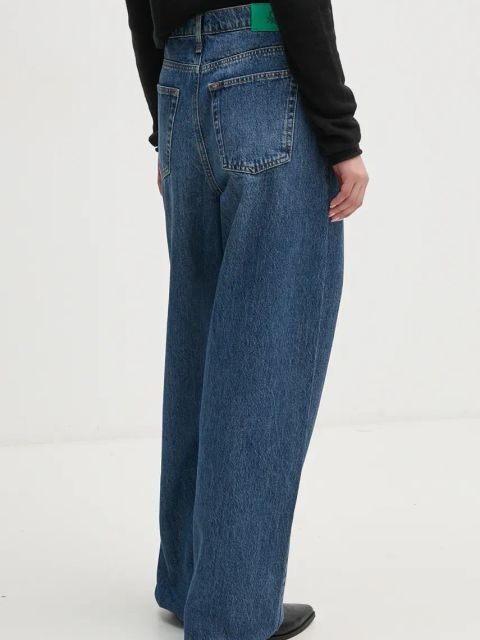 United Colors of Benetton jeansy damskie high waist 4W9KDE01X
