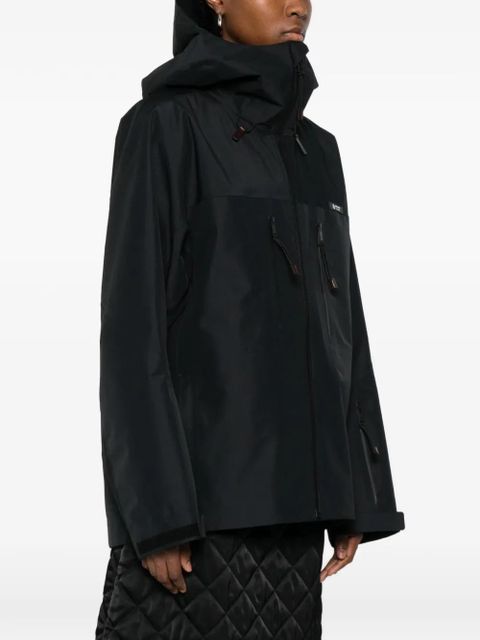 Prada hooded zip-up jacket - Black