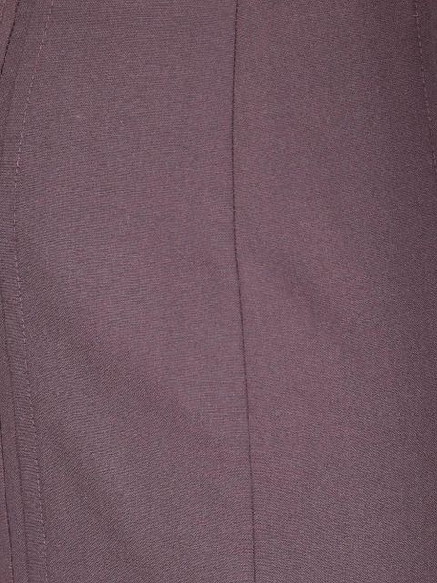 MM6 Maison Margiela panelled midi skirt - |BURGUNDY