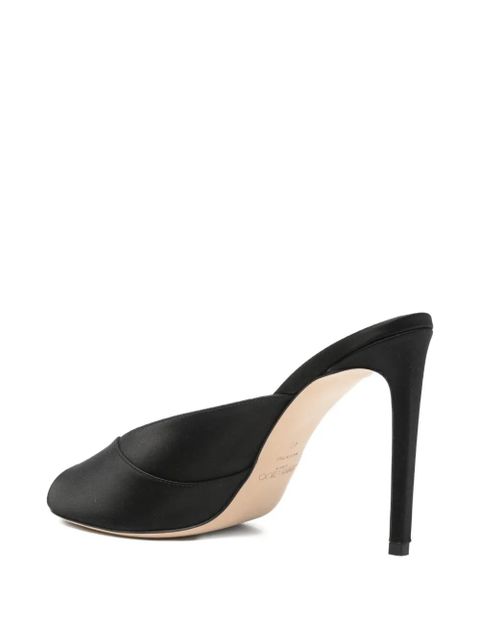 Jimmy Choo Brigitte peep-toe mules - Black