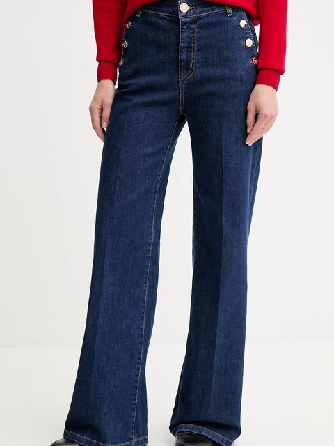 Fracomina jeansy damskie kolor granatowy FR25WV2025D45002 - zdjęcie produktu nr 1