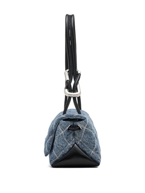 Marc Jacobs The Quilted Denim Mini Dual shoulder bag - Blue