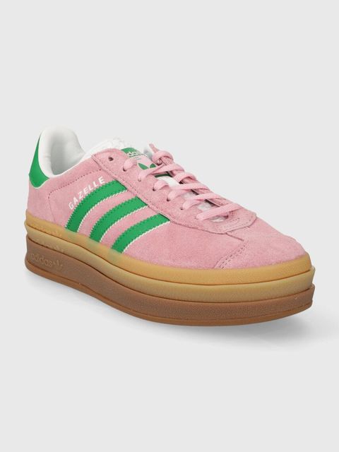adidas Originals sneakersy zamszowe Gazelle Bold kolor różowy IE0420 - zdjęcie produktu nr 2