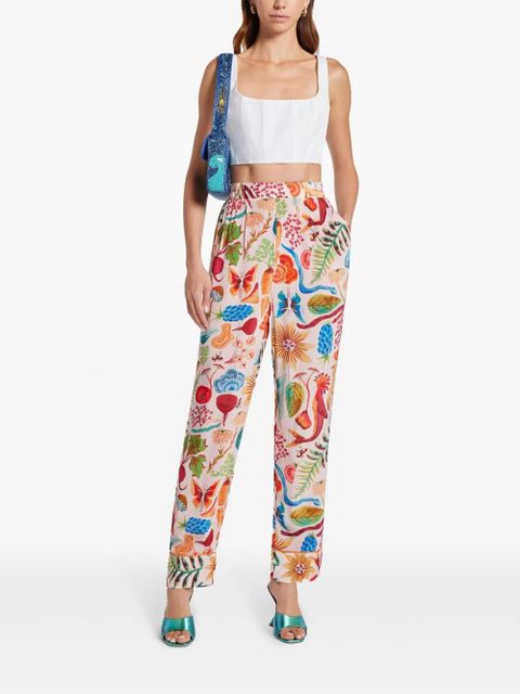 FARM Rio Bright Farm straight-leg trousers - Neutrals - zdjęcie produktu nr 2