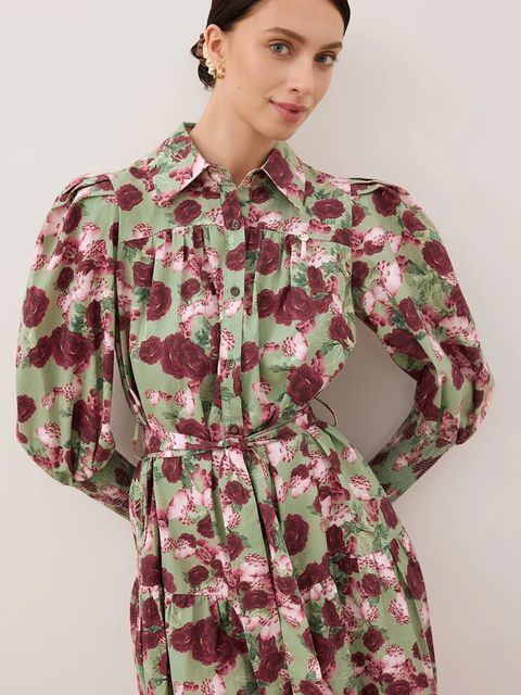 Bizuu sukienka SOREZIA kolor zielony mini rozkloszowana SOREZIA ZIELONY - zdjęcie produktu nr 2