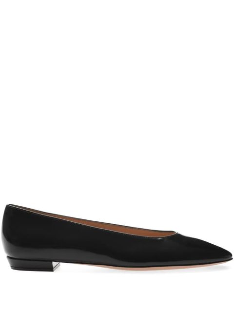 Gianvito Rossi Amelia ballerina shoes - Black - zdjęcie produktu nr 1
