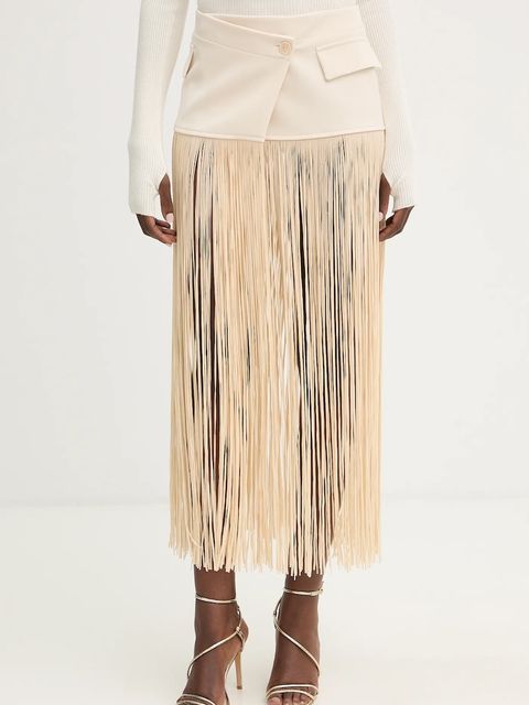 Patrizia Pepe pasek damski kolor beżowy 8F0124 A6F5 - zdjęcie produktu nr 1