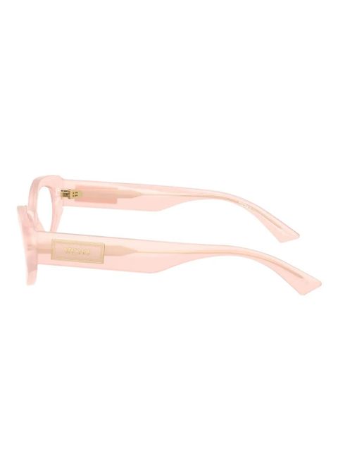 Versace Eyewear cat-eye frame glasses - Pink