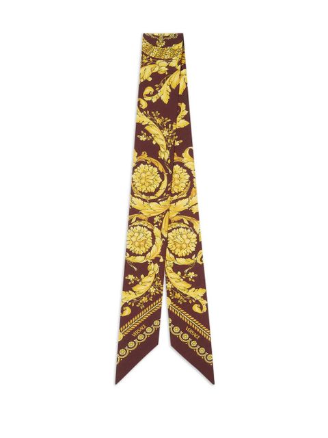 Versace barocco-print scarf - Brown - zdjęcie produktu nr 1