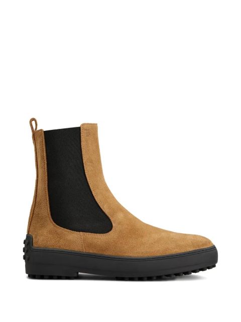 Tod's Gommino chelsea boots - Brown - zdjęcie produktu nr 1