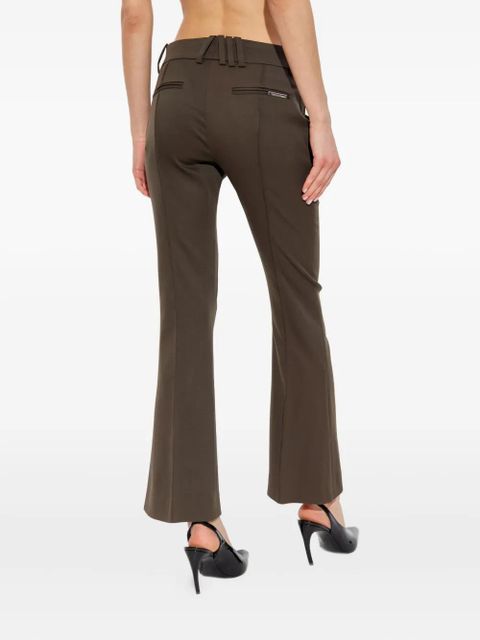 The Attico wool trousers - Brown