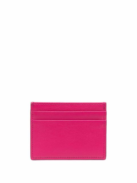 Dolce & Gabbana logo plaque cardholder - Pink