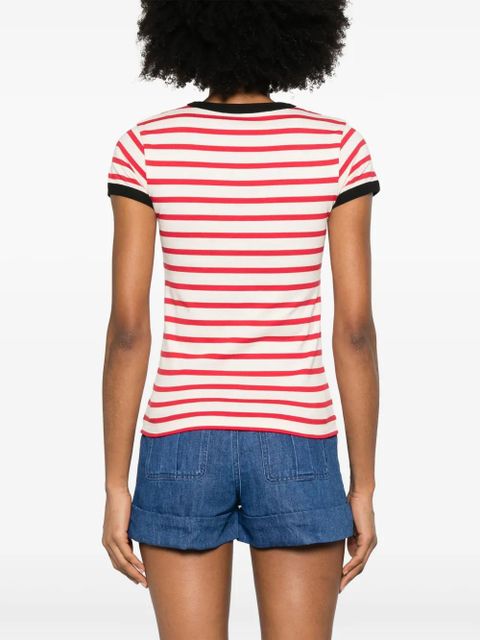 Valentino Garavani striped T-shirt - Red