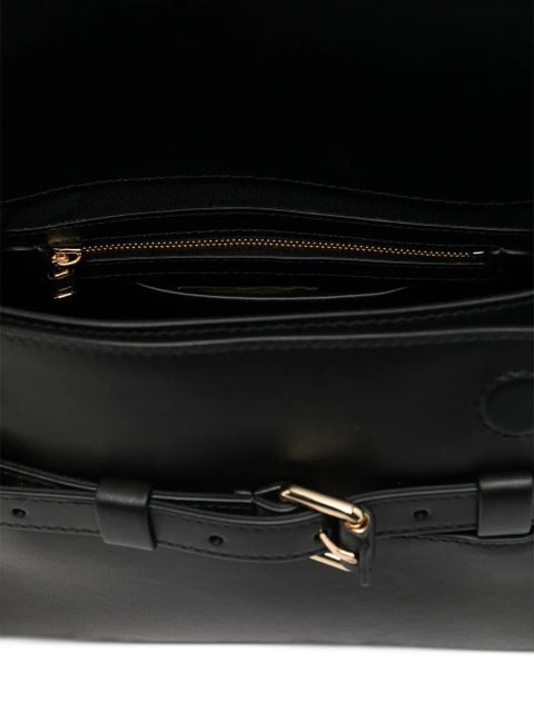 Moschino buckle-strap crossbody bag - Black