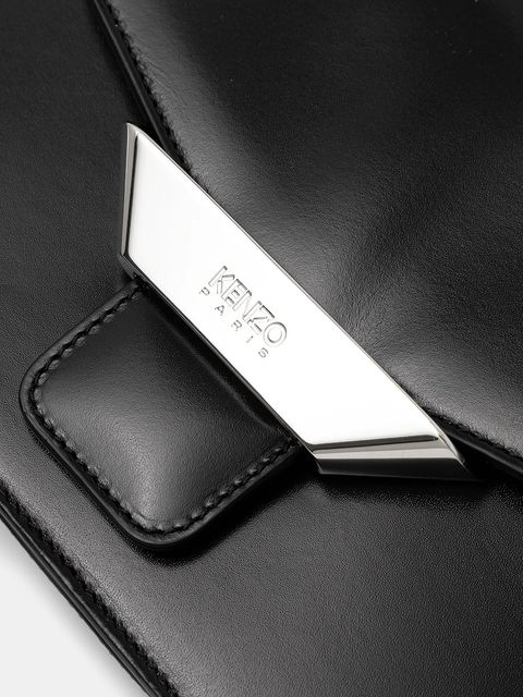 Kenzo torebka skórzana kolor czarny FE62SA318L03.99