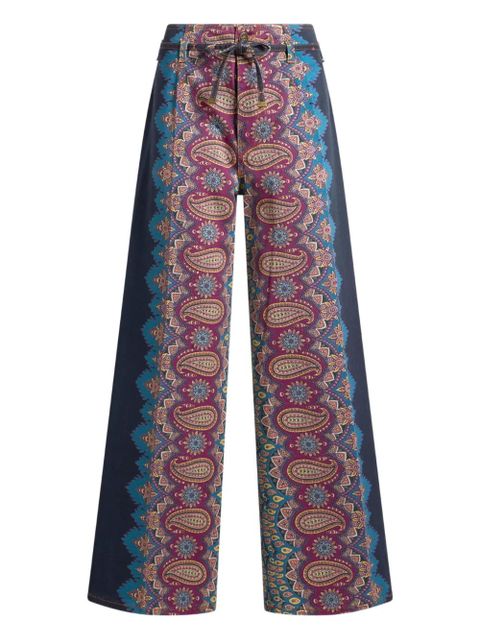 ETRO printed jeans - Blue - zdjęcie produktu nr 1