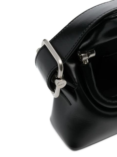 Osoi Folder Brot leather shoulder bag - Black - zdjęcie produktu nr 2
