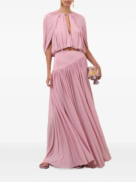 ZIMMERMANN Alchemy asymmetrical skirt - Pink - zdjęcie produktu nr 2