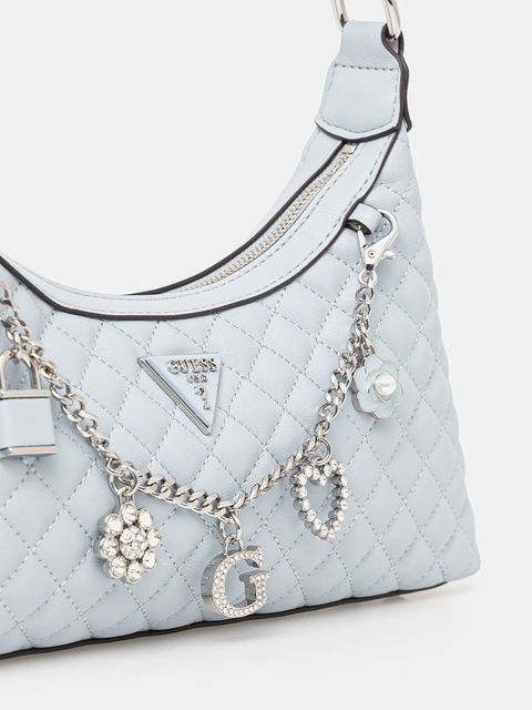 Guess torebka EVERLEE kolor niebieski HWEY86 79180