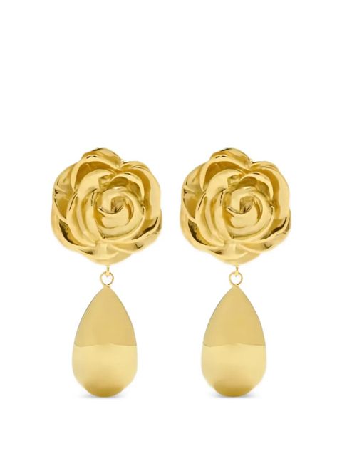 Magda Butrym rose teardrop earrings - Gold - zdjęcie produktu nr 1