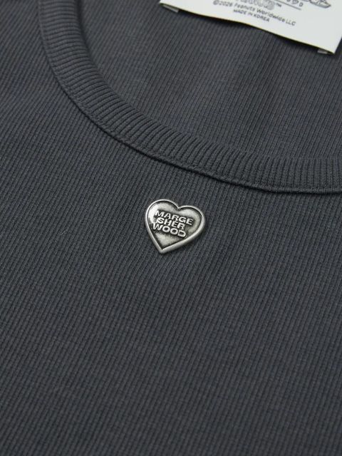 Marge Sherwood Peanuts sleeveless top - Grey