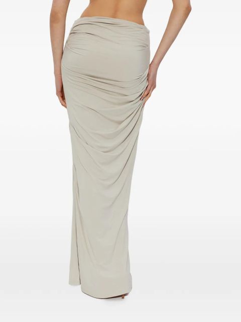 ENTIRE STUDIOS draped maxi skirt - Neutrals