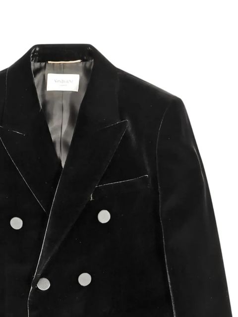 Saint Laurent double-breasted blazer - Black - zdjęcie produktu nr 2