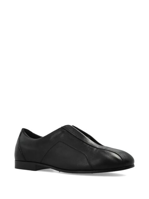 Jil Sander lace-up leather sneakers - Black - zdjęcie produktu nr 2
