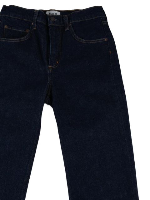AGOLDE mid-rise bootcut jeans - Blue