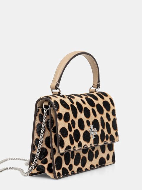 Tory Burch torebka skórzana Kira Haircalf Mini - zdjęcie produktu nr 2