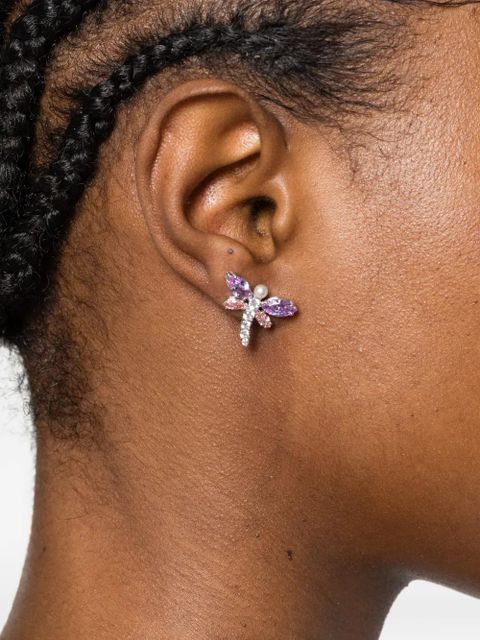 Swarovski x Ariana Grande dragonfly crystal earrings - Silver - zdjęcie produktu nr 2