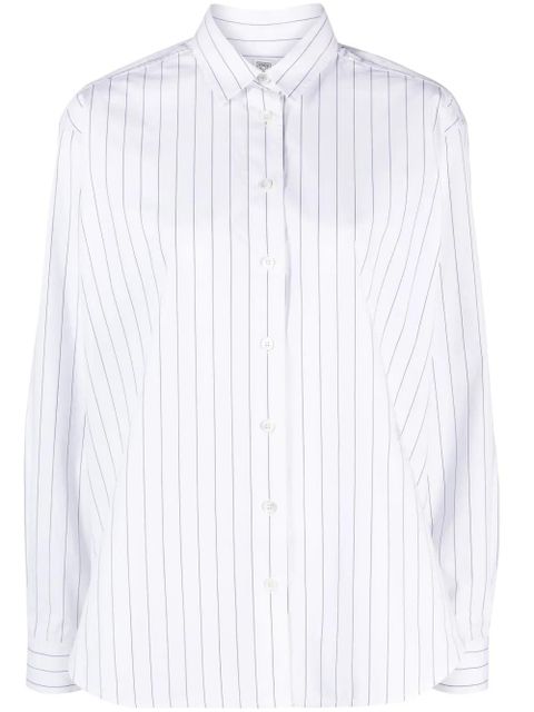 TOTEME Signature cotton shirt - White - zdjęcie produktu nr 1