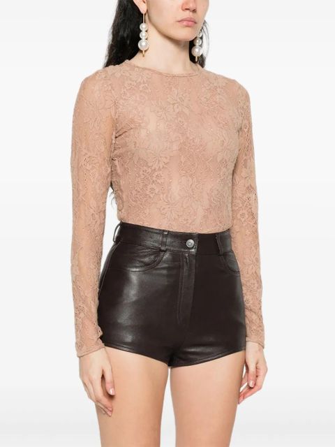 ZIMMERMANN floral-lace bodysuit - Neutrals - zdjęcie produktu nr 2