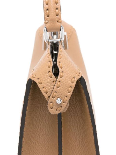 FENDI small Peekaboo ISeeU tote bag - Brown