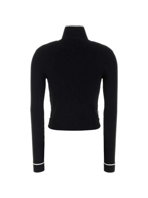 Gucci emblem zip cardigan - Black - zdjęcie produktu nr 2