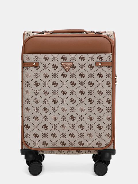 Guess walizka NEDA SMALL kolor beżowy TWJP96 54983 - zdjęcie produktu nr 1