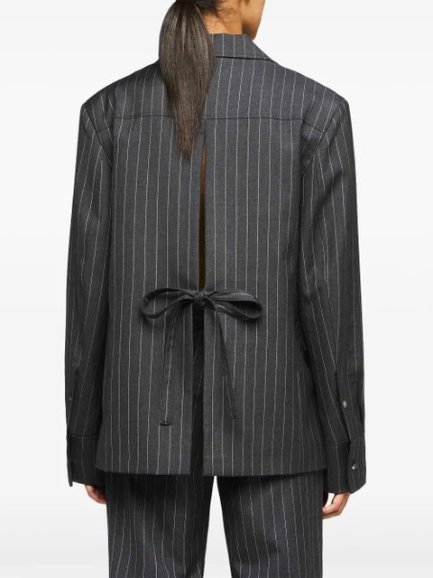 JW Anderson open-back blazer - Grey