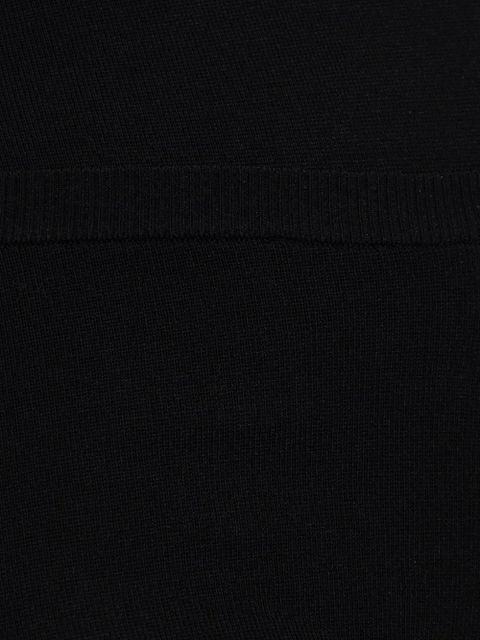 ENTIRE STUDIOS ribbed shorts - Black