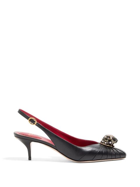 Valentino Garavani Panthea goatskin pumps 55mm - Black - zdjęcie produktu nr 1