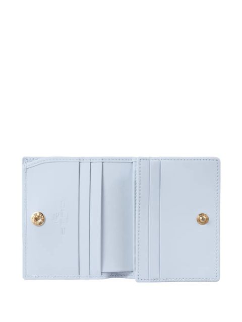 ETRO Pegaso-motif leather wallet - Blue - zdjęcie produktu nr 2