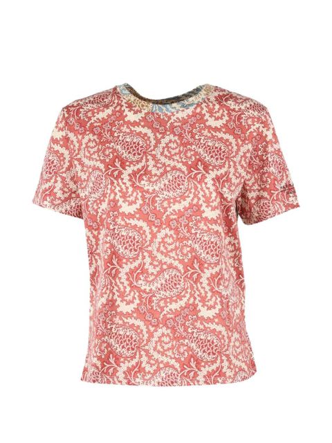 Weekend Max Mara patterned T-shirt - Red - zdjęcie produktu nr 1