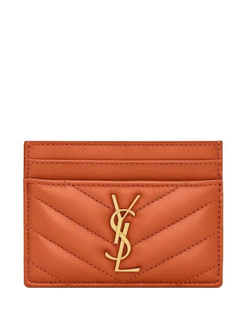 Saint Laurent Cassandre leather wallet - Orange - zdjęcie produktu nr 1