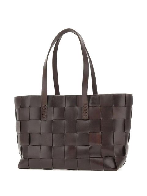 DRAGON DIFFUSION Japan leather tote bag - Brown