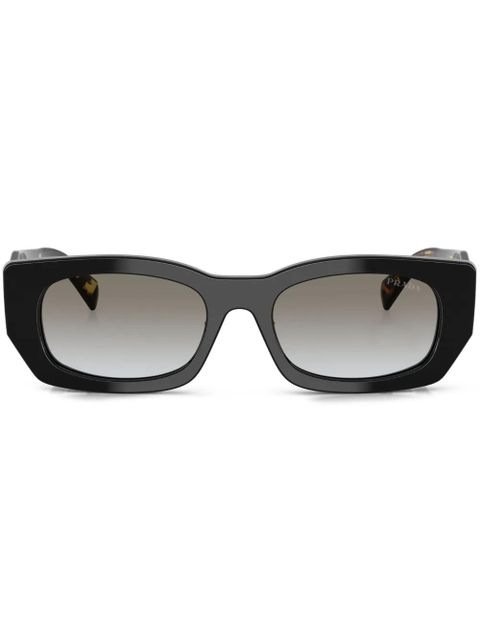 Prada Eyewear geometric-frame sunglasses - Black - zdjęcie produktu nr 1