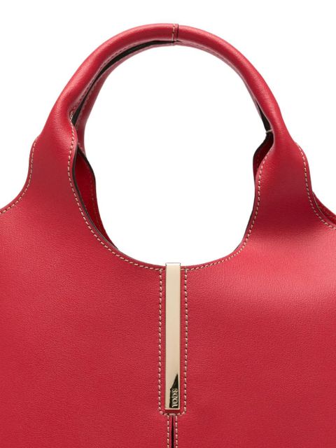 Tod's mini handle detail tote bag - Red