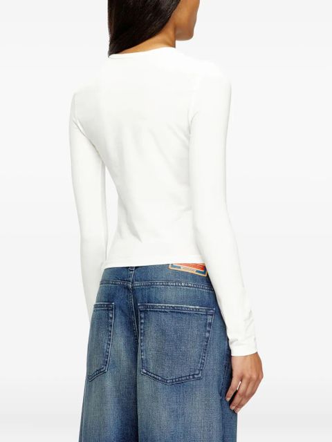 Diesel T-Uncutieslong-Od T-shirt - White - zdjęcie produktu nr 2